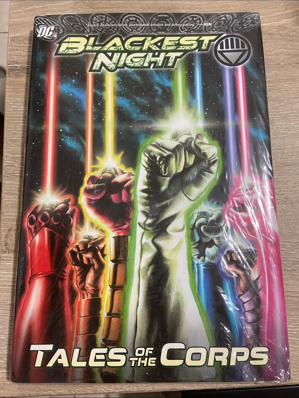 Blackest Night: Tales of the Corps HC (DC Comics September 2010) Factory Sealed